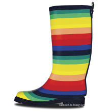 2020 Nouveau design de mode Boots de pluie Angleterre Boots de pluie en caoutchouc naturel Rain Bottes de silicone pour enfants